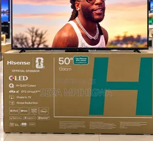 Hisense 50" QLED 4K Smart TV (Official Sponsor / Warranty)
