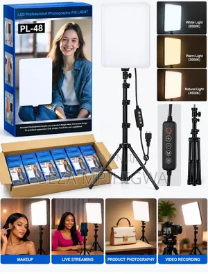 PL-48 LED Professional Photography Fill Light Panel With Stand