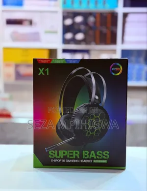 ​X1 RGB Super Bass E-Sports Gaming Headset With Microphone