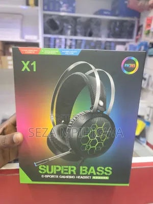 ​X1 RGB Super Bass E-Sports Gaming Headset With Microphone