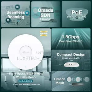 TP-Link Omada Eap610 Ax1800 Wi-Fi 6 Ceiling Mount Access Point