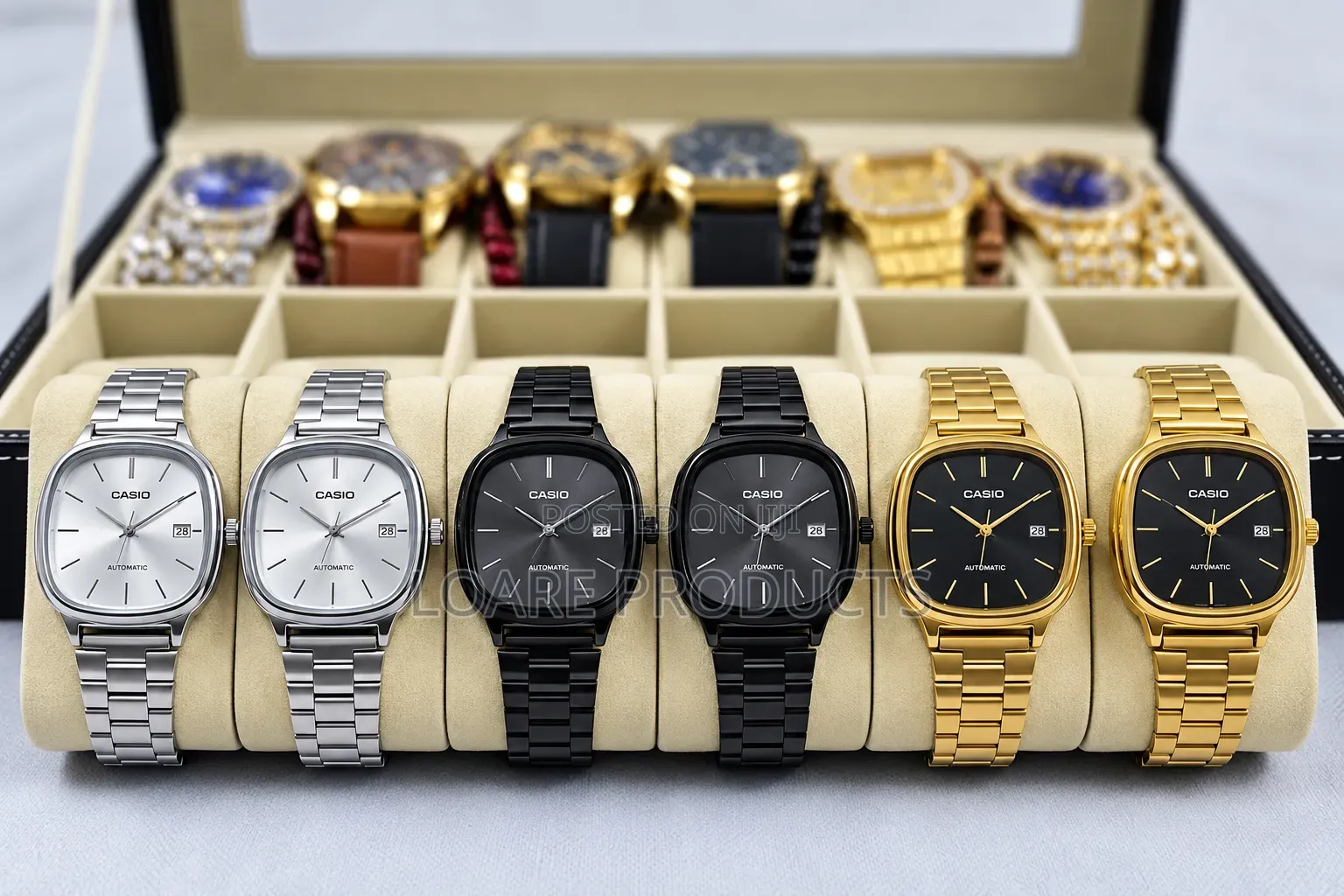 Wholesale 12 Slots Full Set Watch Box – Premium Collection