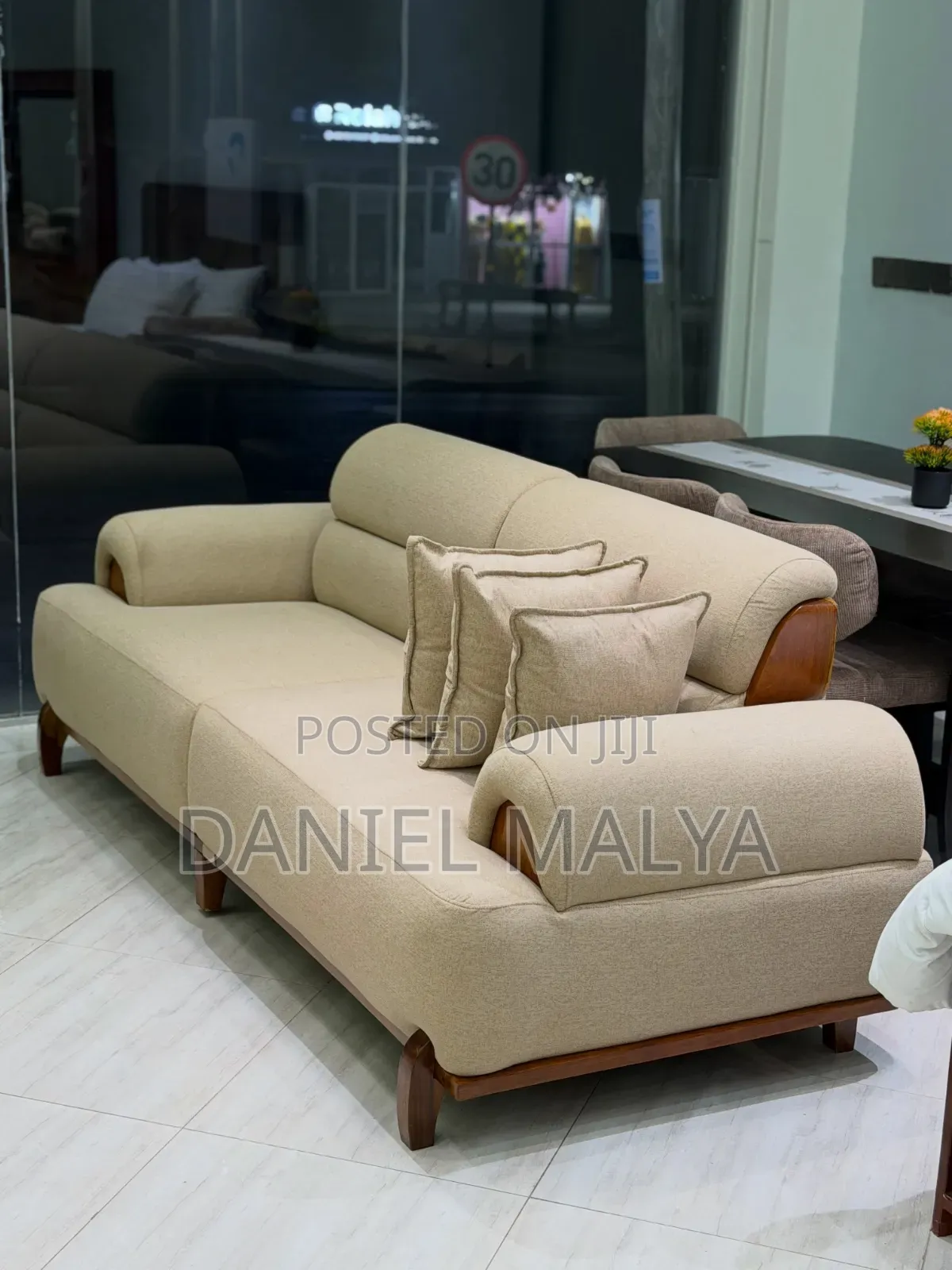 Sofa Set Watu7 Full Spring and Fiber Very Comfort Fahari Ya Sebule Yk