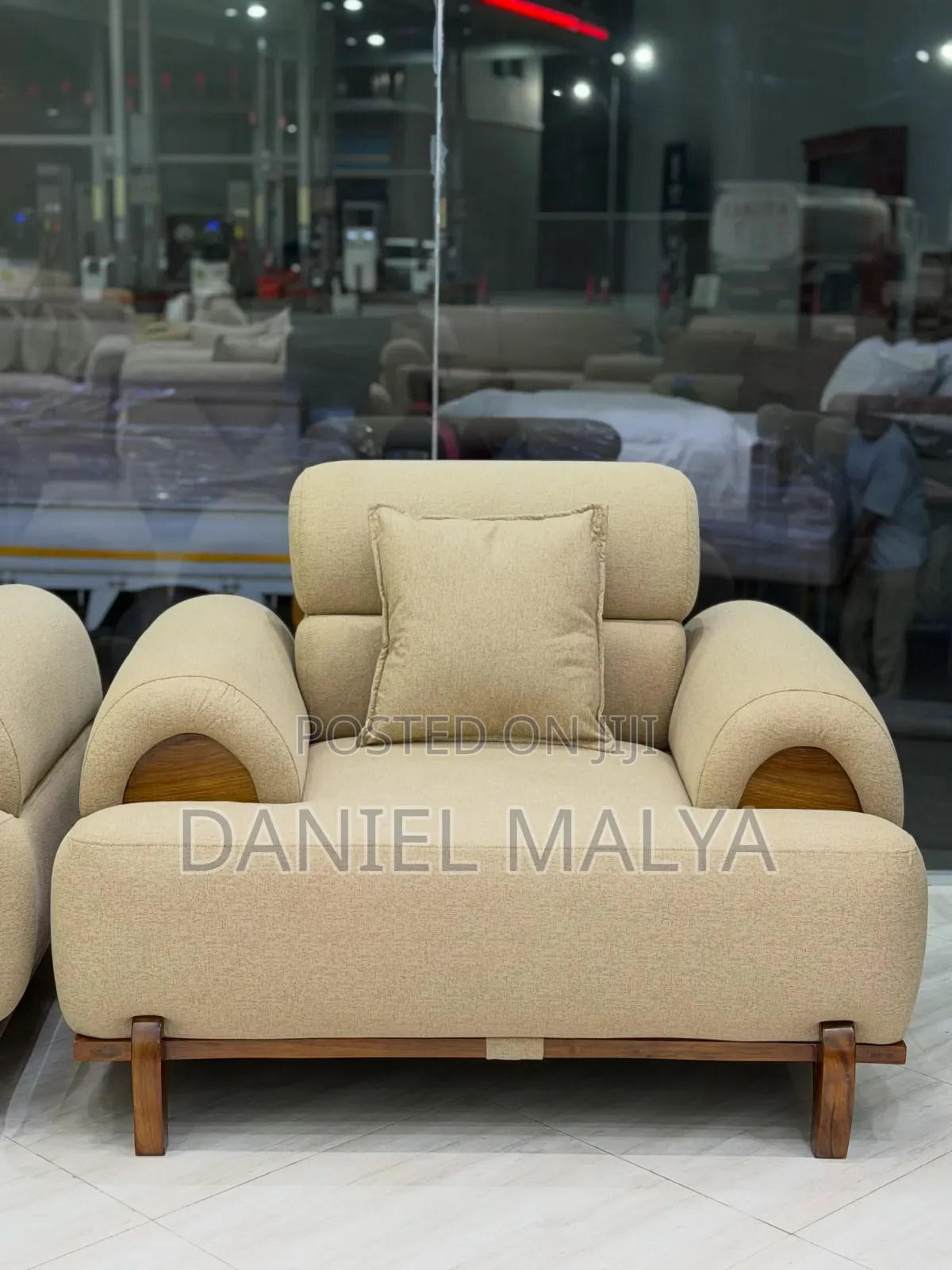 Sofa Set Watu7 Full Spring and Fiber Very Comfort Fahari Ya Sebule Yk
