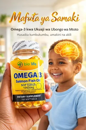 Omega-3, Salmon Fish Oil.