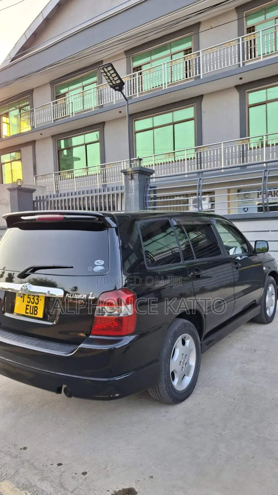 Toyota Kluger 2006 Black