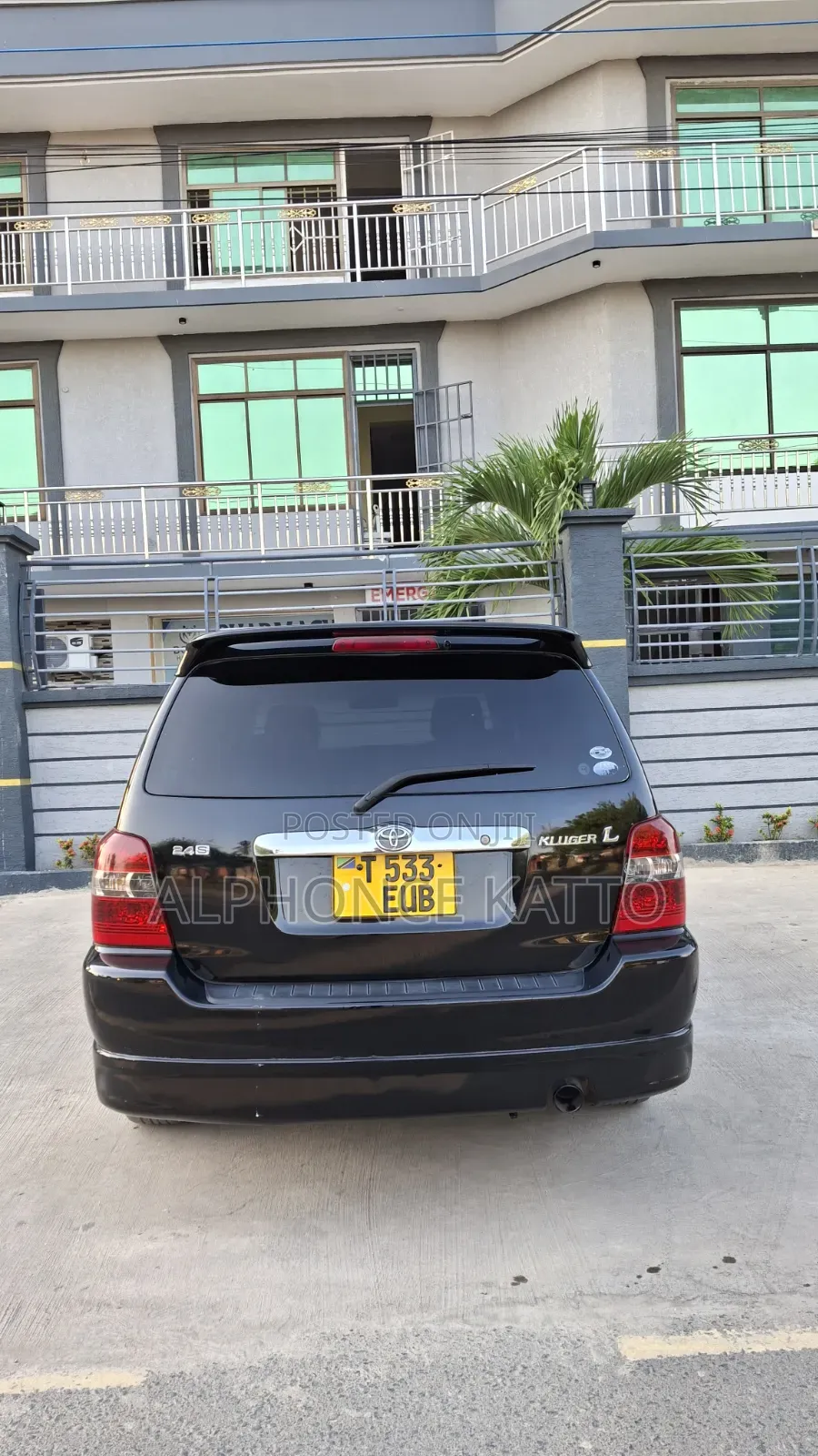 Toyota Kluger 2006 Black