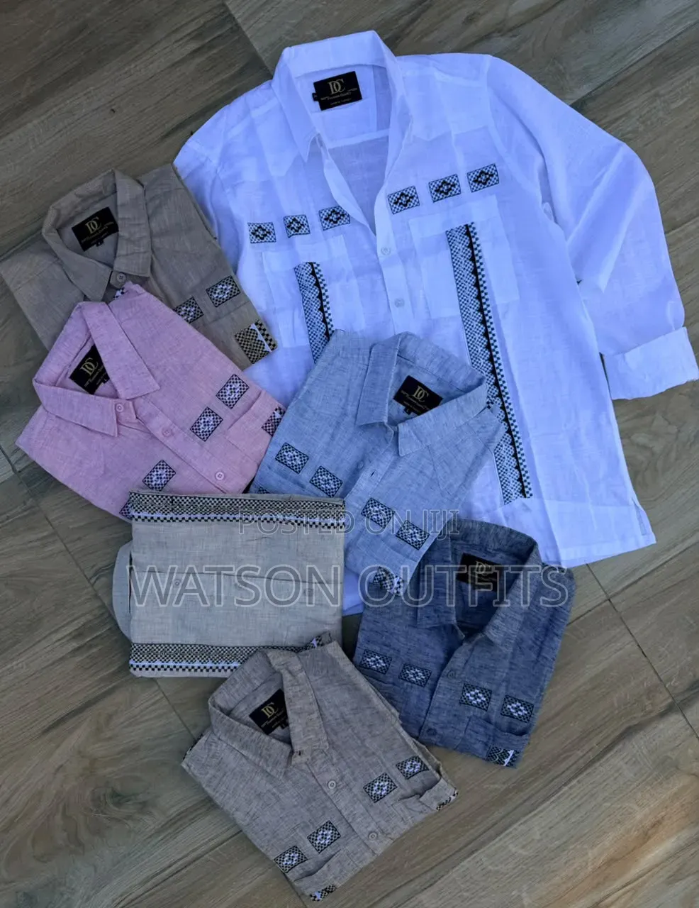 D.P Design Linen Materials Shirts Mashati Mazuri