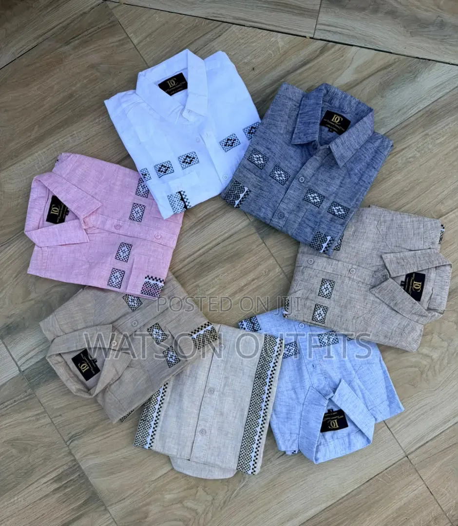 D.P Design Linen Materials Shirts Mashati Mazuri