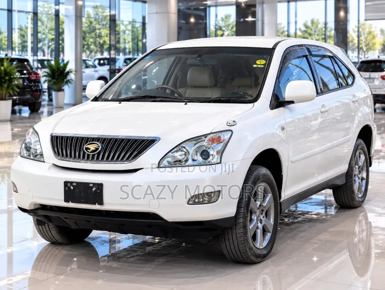 Toyota Harrier 2003 White