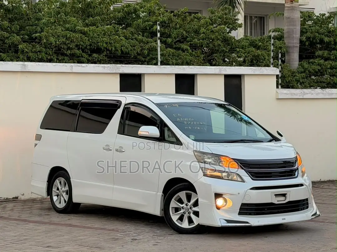 Toyota Vellfire 2012 White