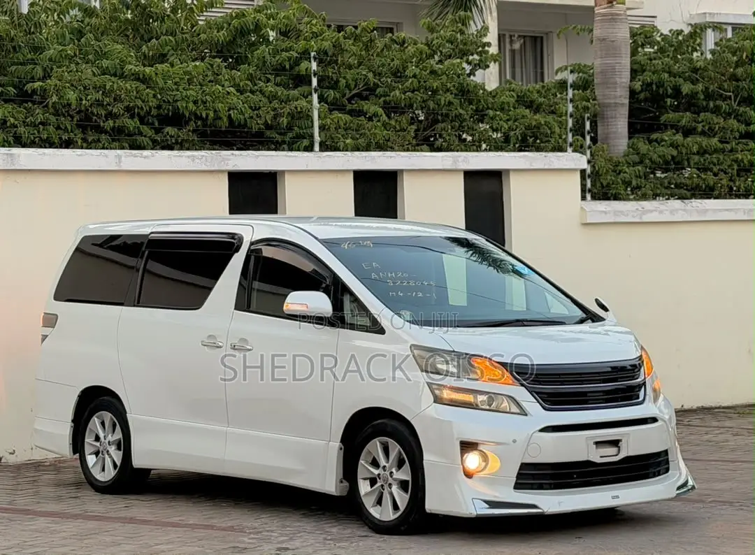 Toyota Vellfire 2012 White