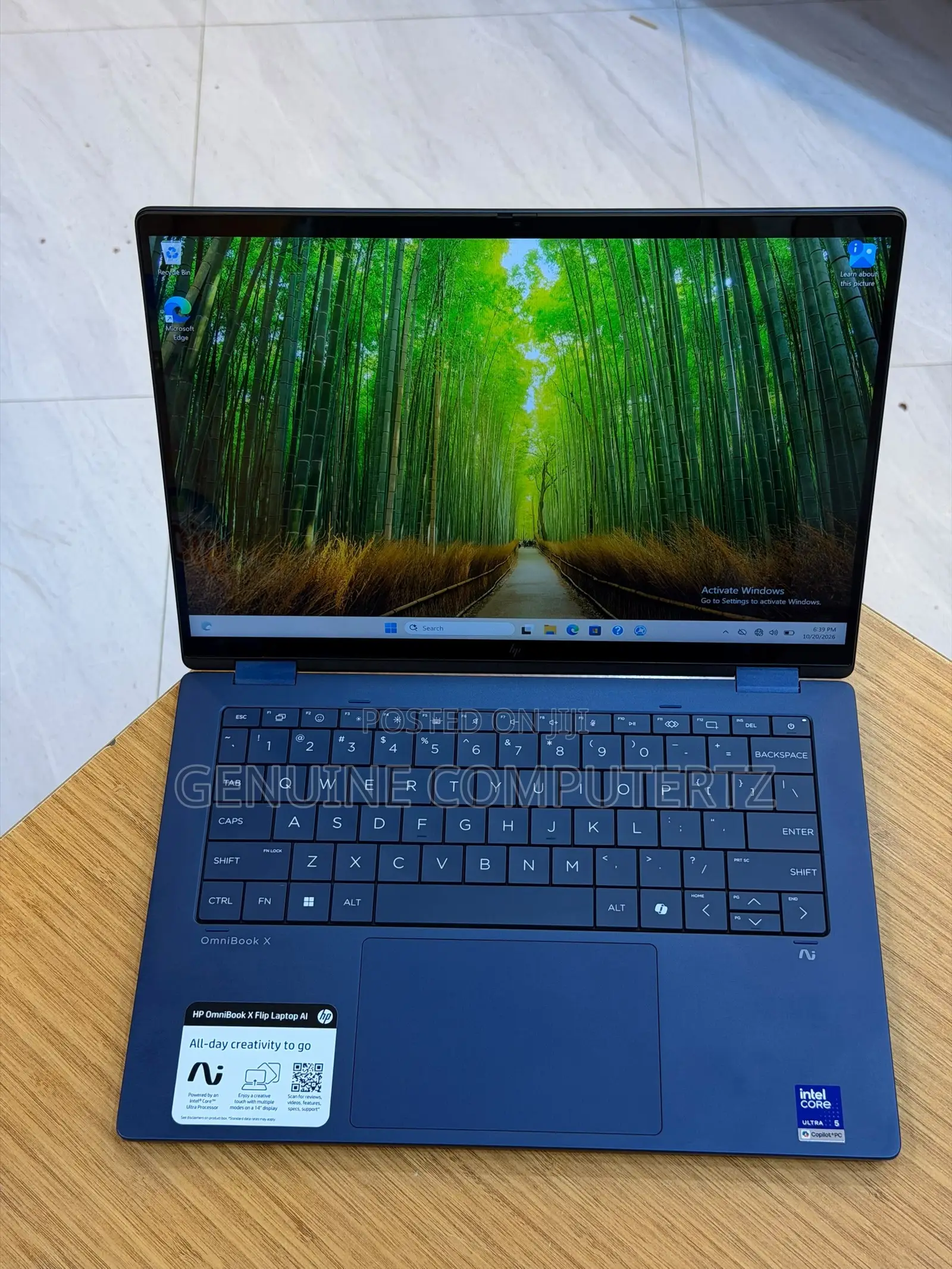New Laptop HP OmniBook X Flip 14" 16GB Intel Core Ultra 5 SSD 512GB