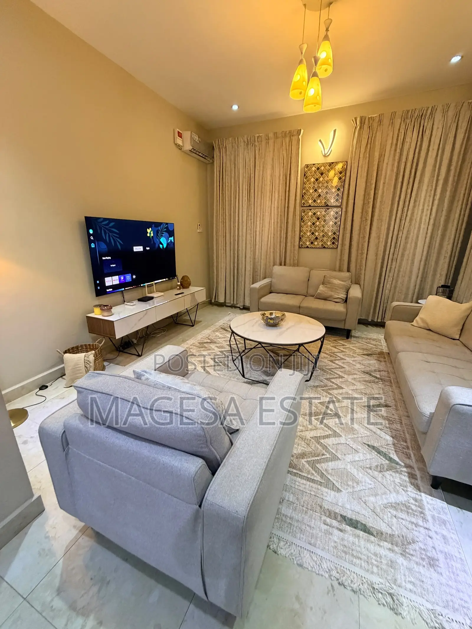 Furnished 1bdrm Apartment in Mikocheni for rent