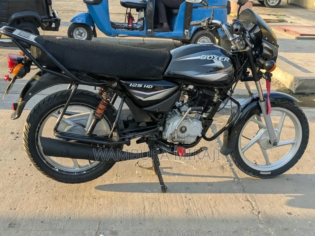 Bajaj Boxer 125 2026 Black