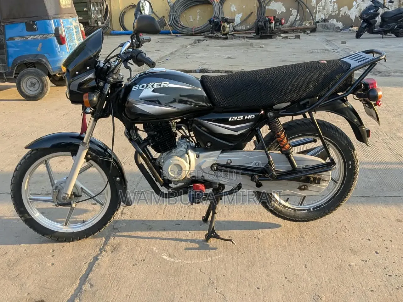 Bajaj Boxer 125 2026 Black