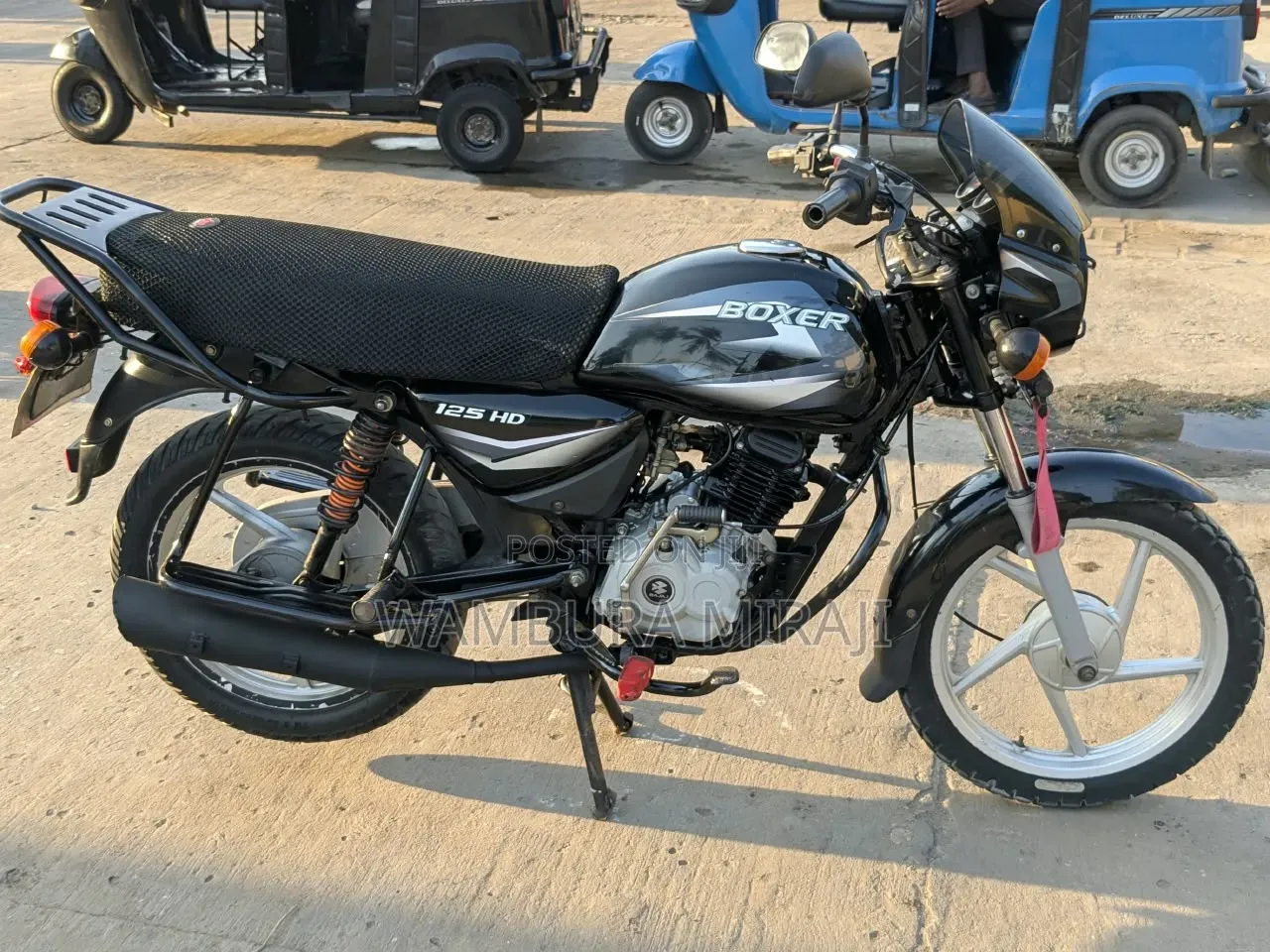 Bajaj Boxer 125 2026 Black