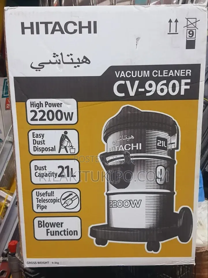 Hitachi CV-960F 2100W 21L Cannister Vacuum Cleaner