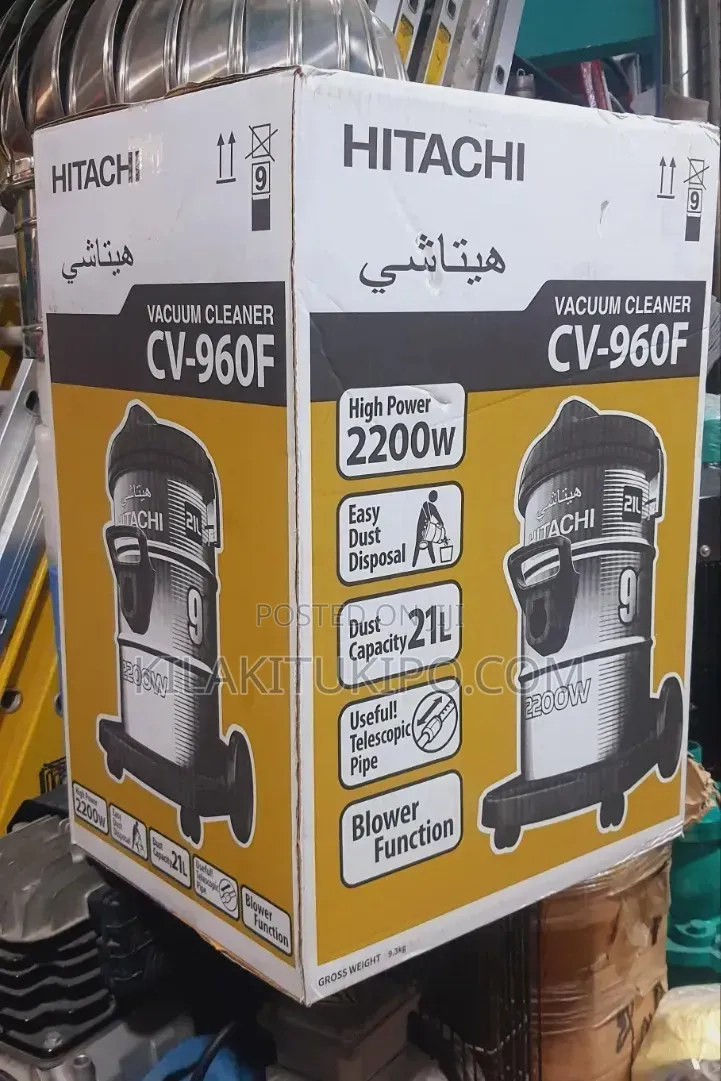 Hitachi CV-960F 2100W 21L Cannister Vacuum Cleaner