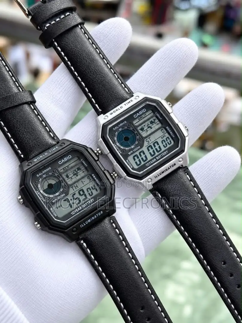  CASIO WORLD TIME  Muonekano Wa Kifahari 