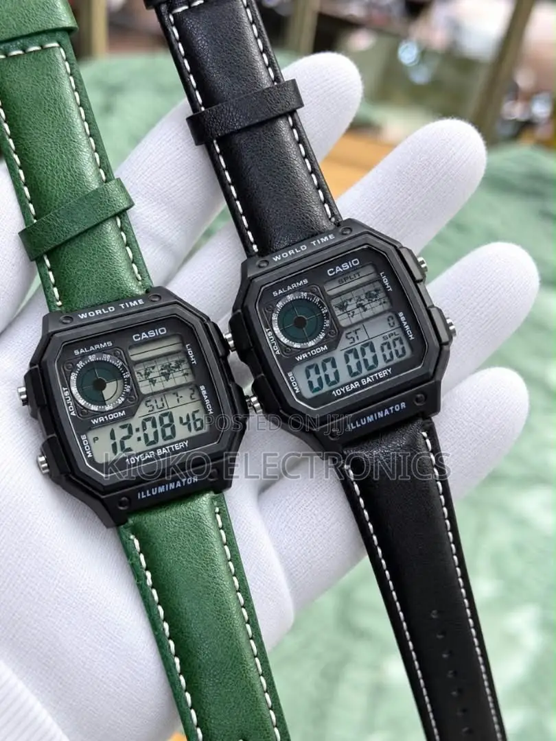  CASIO WORLD TIME  Muonekano Wa Kifahari 