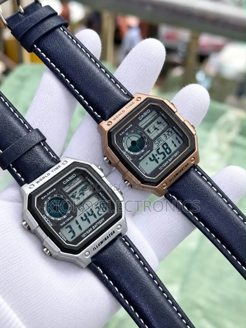  CASIO WORLD TIME  Muonekano Wa Kifahari 