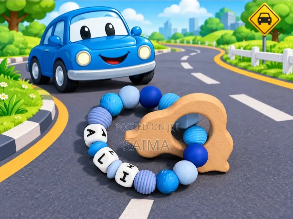 Personalised Pacifier Clip & Teether