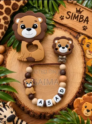 Personalised Pacifier Clip & Teether