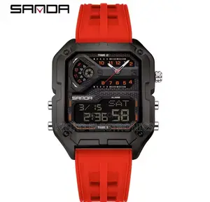 Sanda Watch Fashion Silicon/Rubber