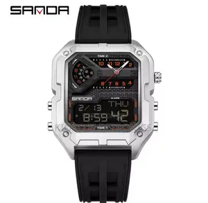 Sanda Watch Fashion Silicon/Rubber