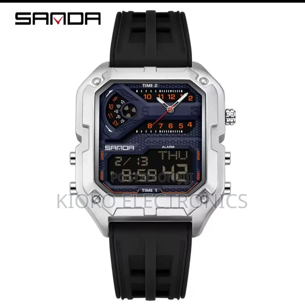 Sanda Watch Fashion Silicon/Rubber