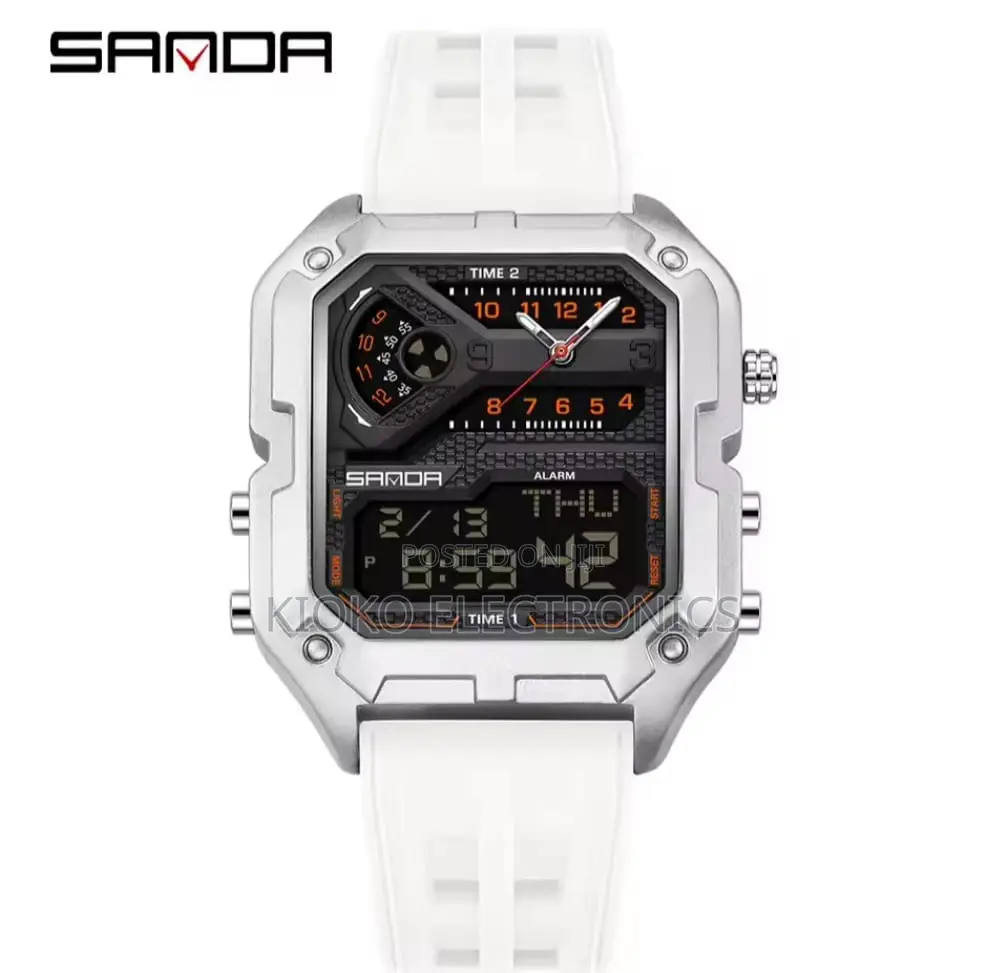 Sanda Watch Fashion Silicon/Rubber