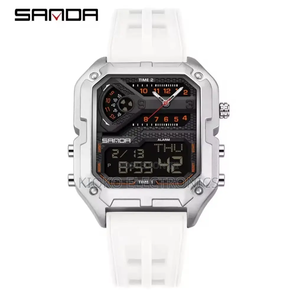 Sanda Watch Fashion Silicon/Rubber