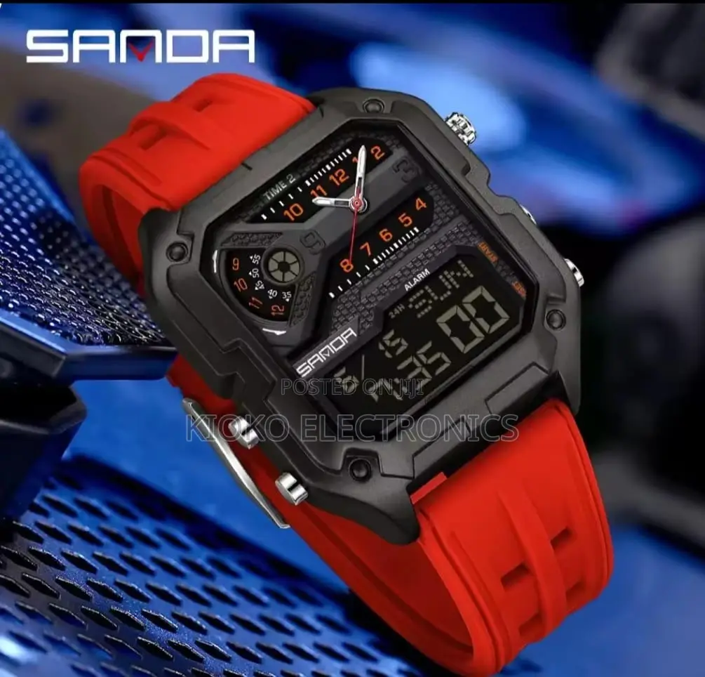 Sanda Watch Fashion Silicon/Rubber