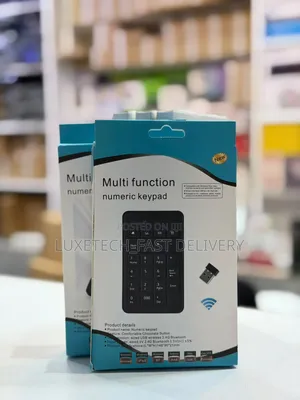 Numeric Keypad – 2.4G and USB Wired 10-Key Number Pad for Laptop, PC