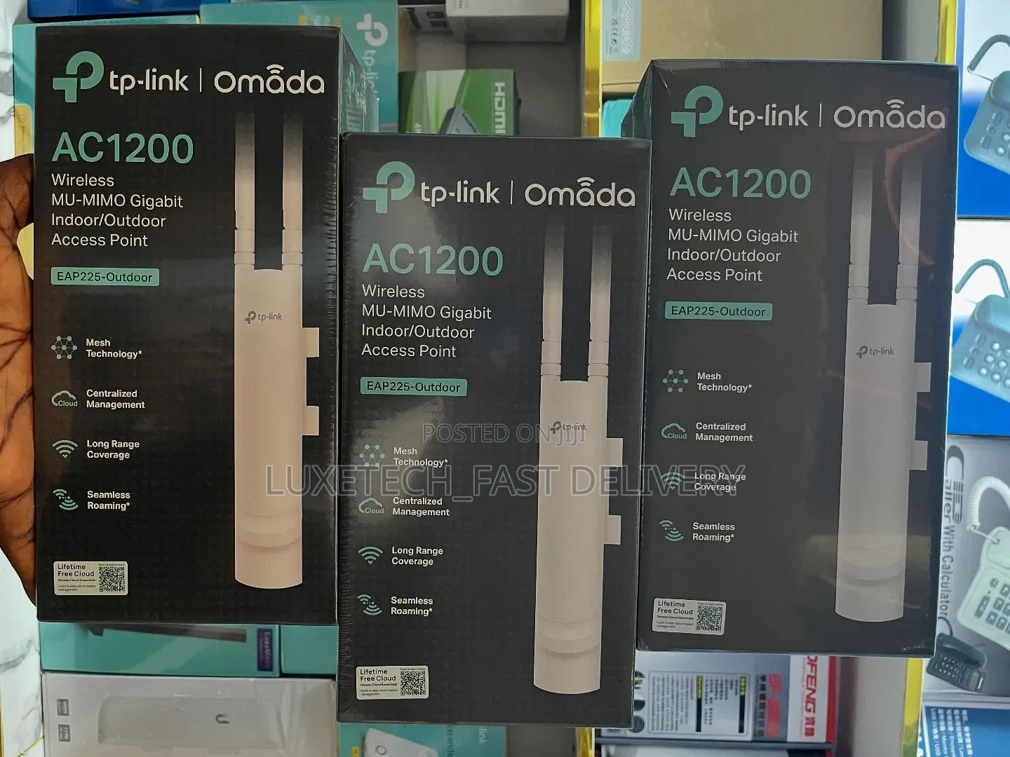 TP-Link Omada EAP225-Outdoor AC1200 WiFi Access Point DualBand MU-MIMO