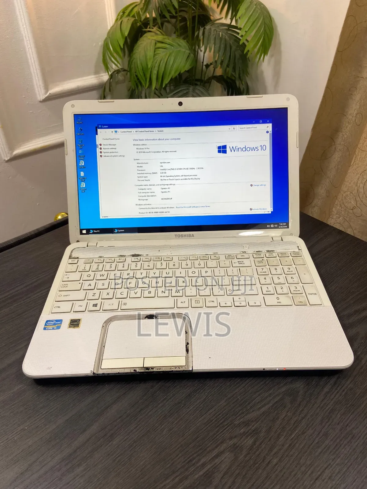 Laptop Toshiba Satellite C650D 4GB Intel Core i5 HDD 500GB