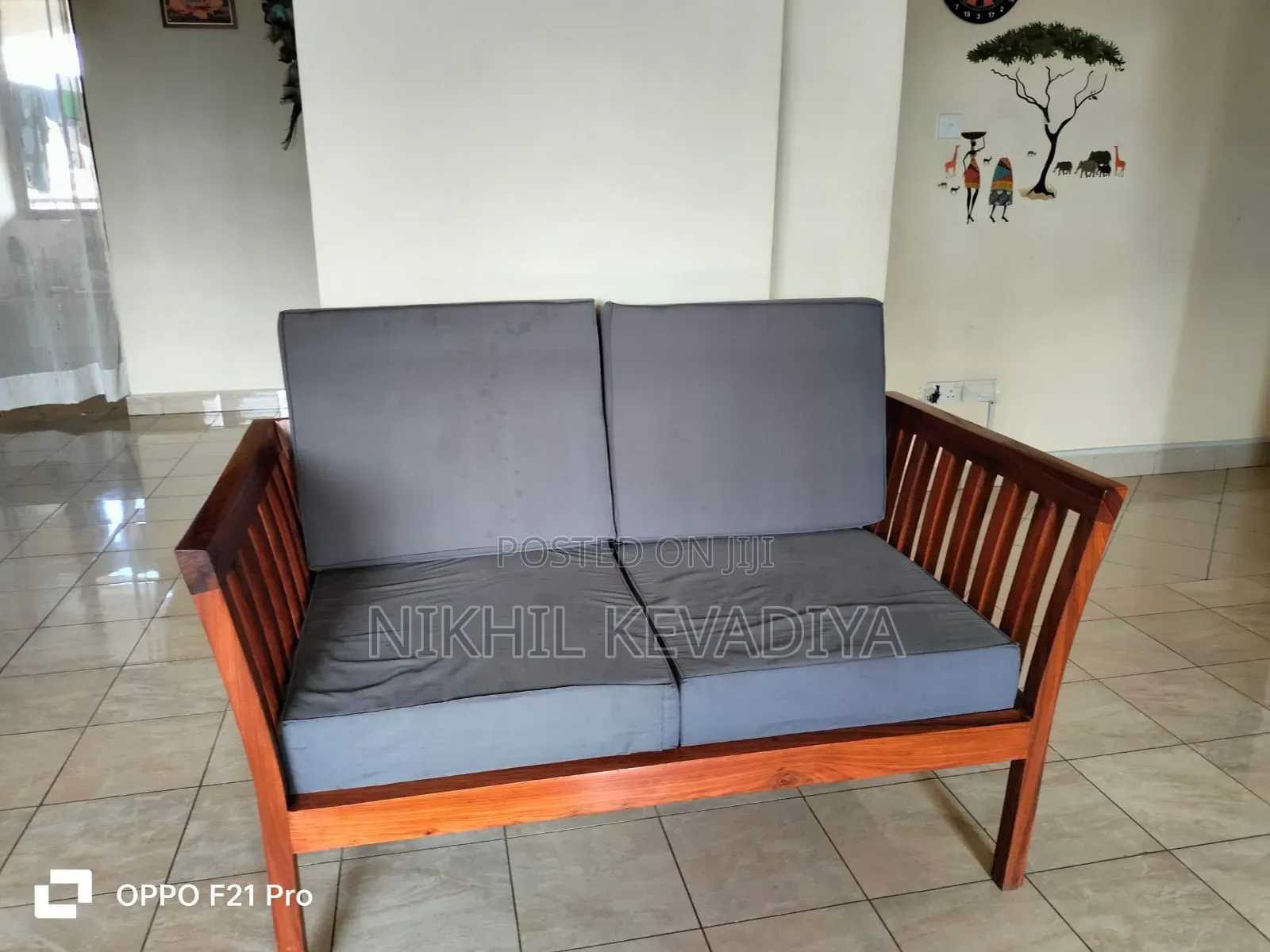 Wooden Sofa Set