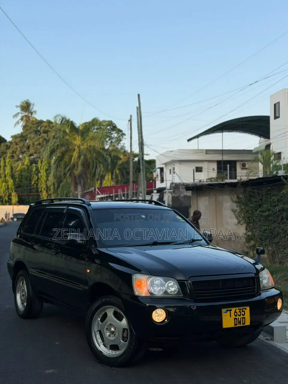 Toyota Kluger 2003 Black