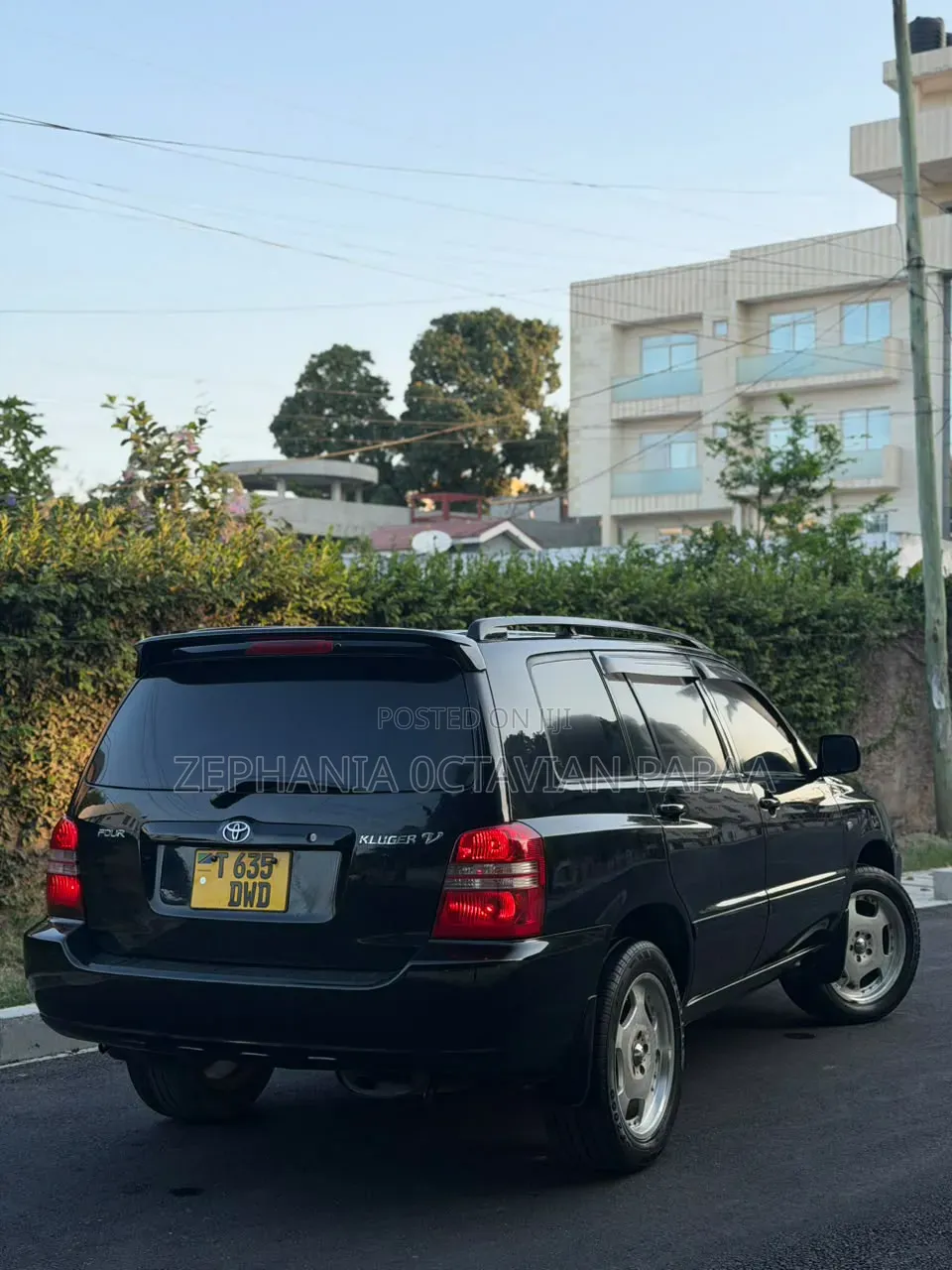 Toyota Kluger 2003 Black