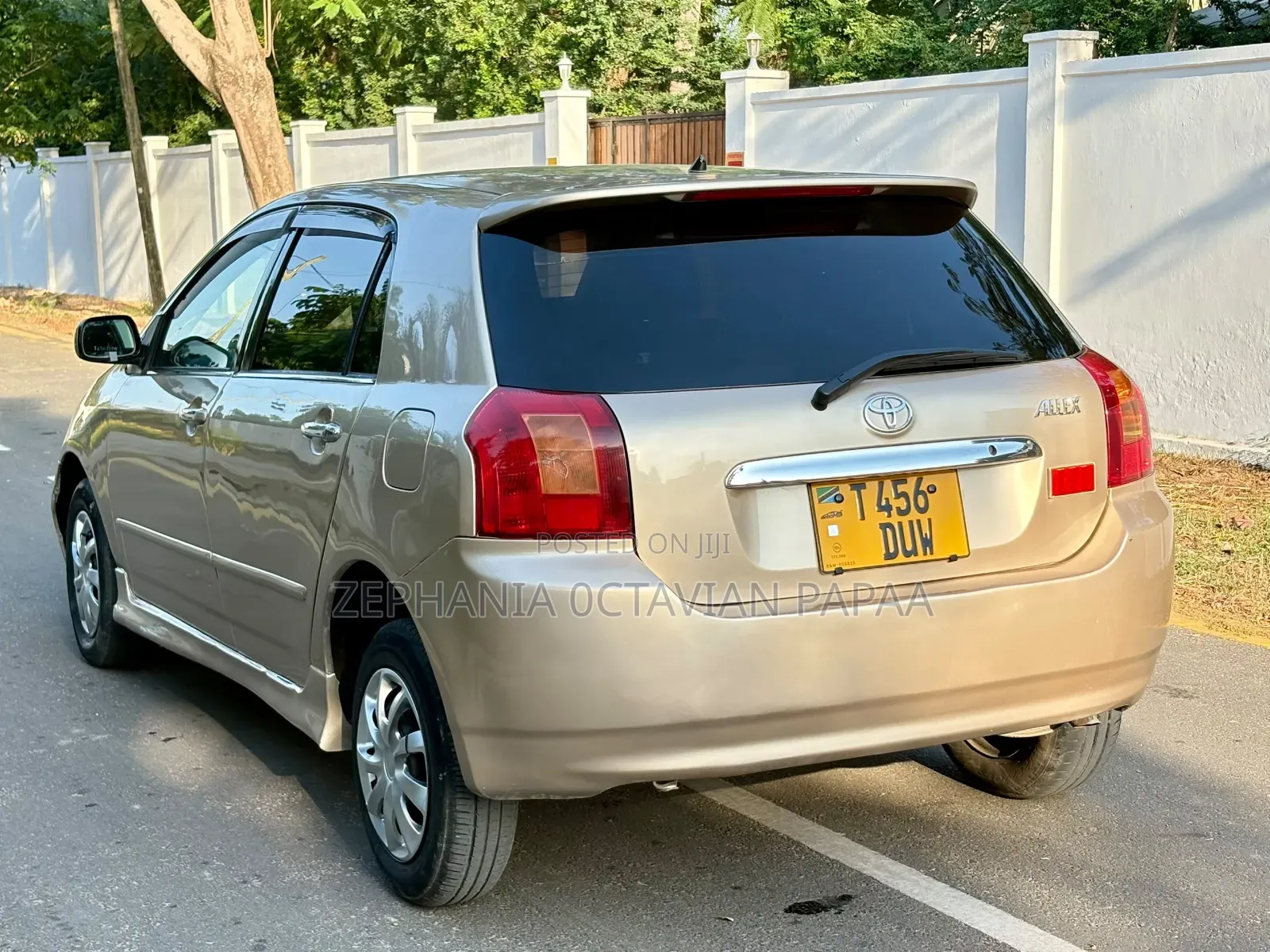 Toyota Allex 2004 Gold