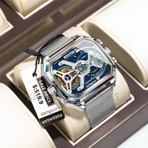 Poedagar Dual Time Watches