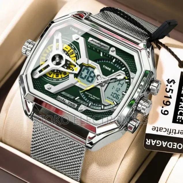 Poedagar Dual Time Watches