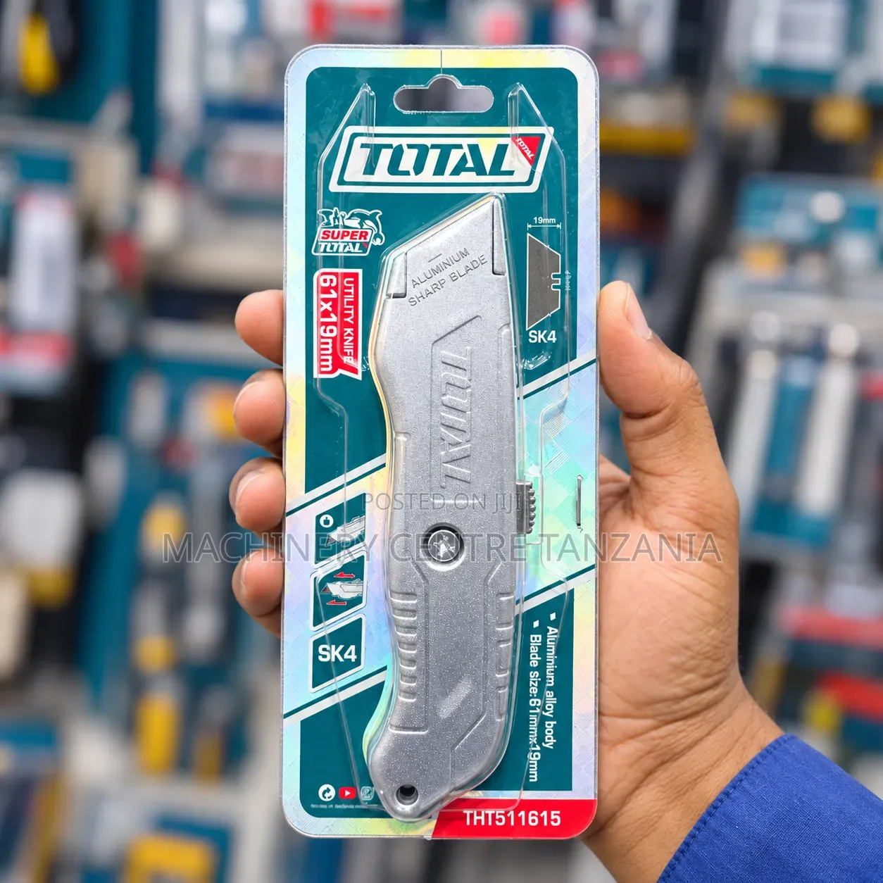 Total Aluminum Alloy Utility Knife