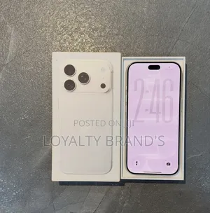 New Apple iPhone 18 Pro Max 1 TB Silver