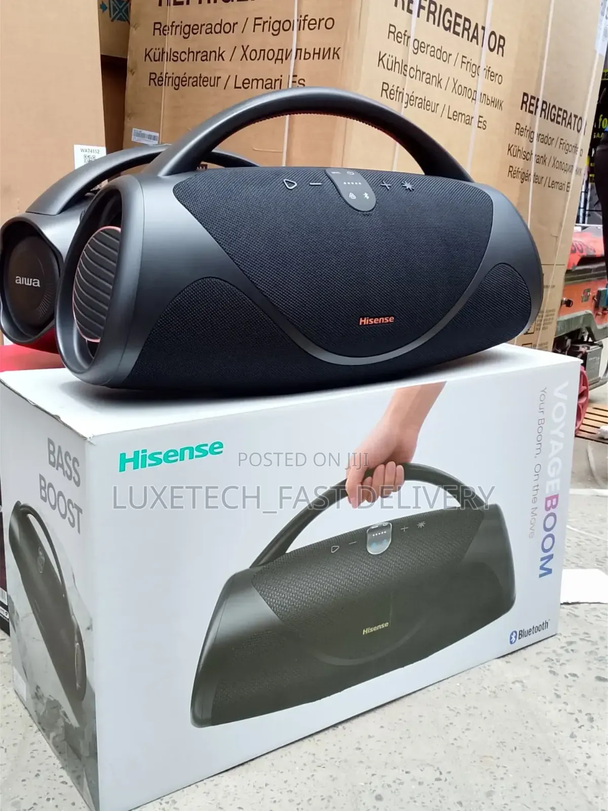 Hisense VoyageBoom 360W Bluetooth Party Speaker – IP67 Waterproof