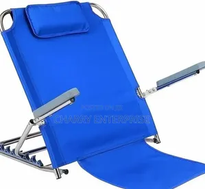 Folding Adjustable Bed Backrest Support Chair With Armrests