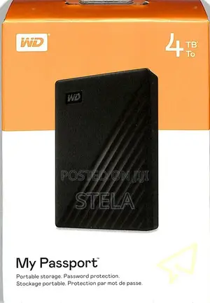 Western Digital Portable Storage 4TB