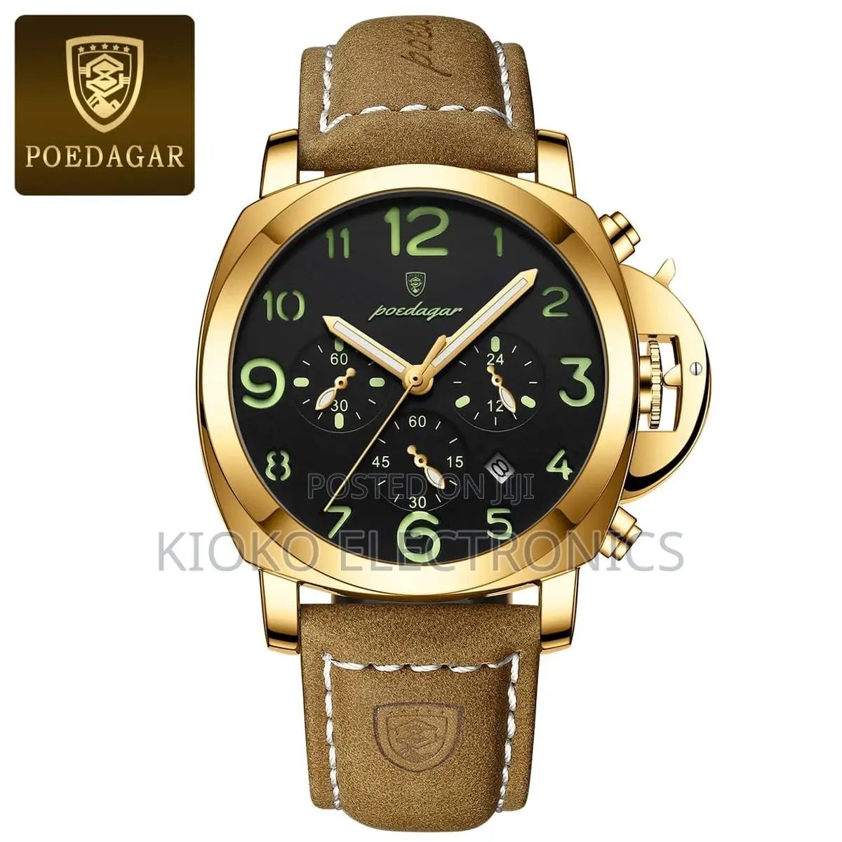  POEDEGAR CHRONOGRAPH  Muonekano Wa Kifahari  Classy & Elegant
