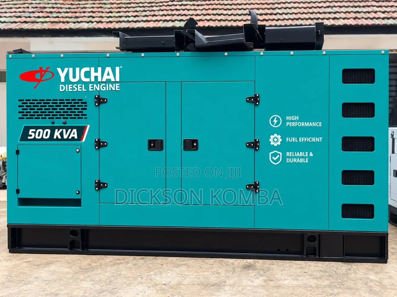 Yuchai KVA 500 Silent Generator